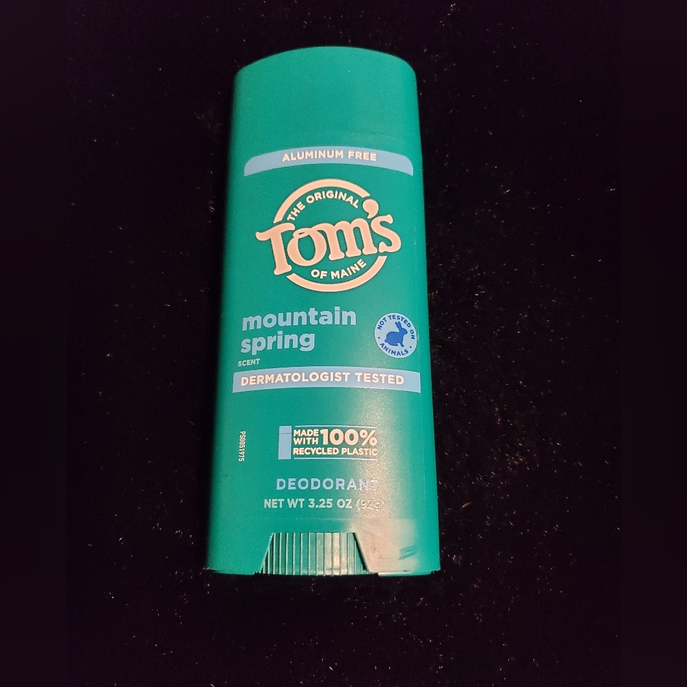 Tom's of Maine Aluminum-Free Deodorant stick in the Mountain Spring Scent